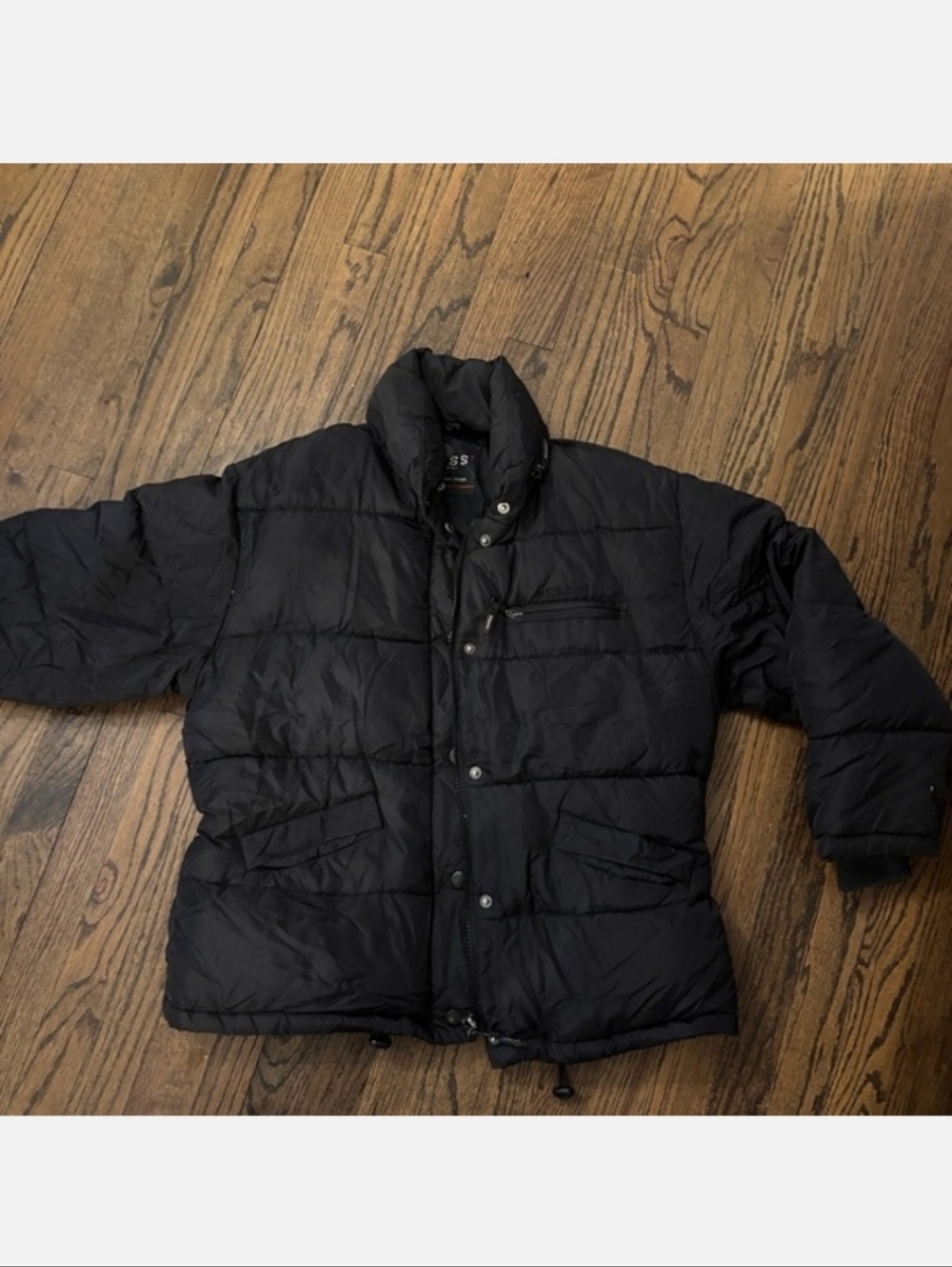 Guess Black Puffer Jacket